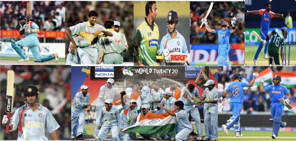 Top 10 best performances India vs Pak in ICC Event